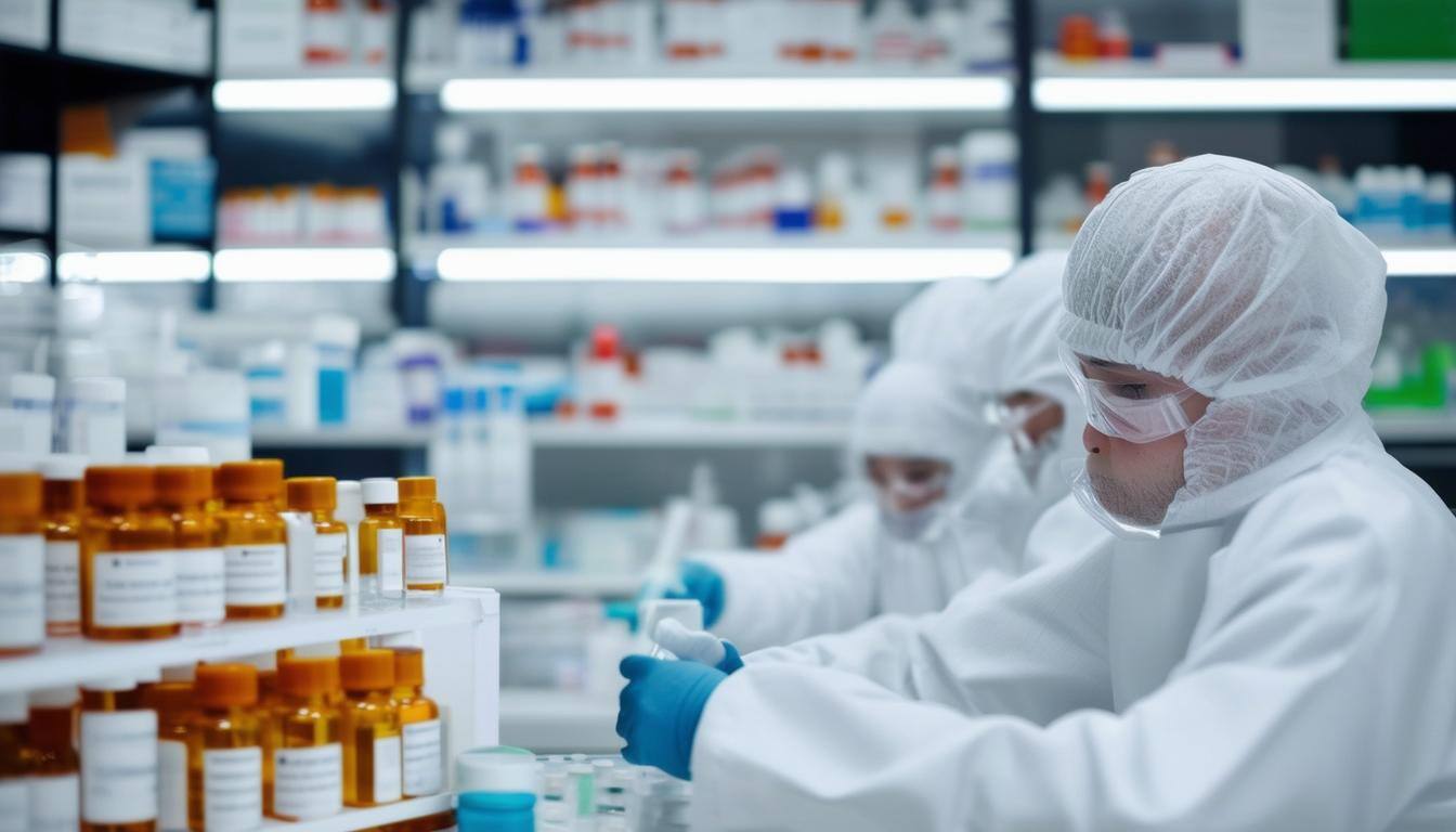 laboratorios, farmacias